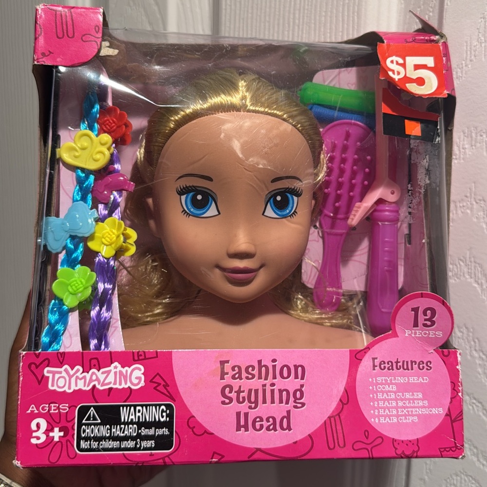 Toymazing Fashion Styling Head with Accessories